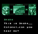 Metal Gear Solid screenshot 4 for GameBoy Color